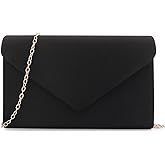 BBjinronjy Clutch Purse for Women Evening Bags Handbags for Wedding Party Cocktail Prom Faux Suede Crossbody Shoulder Bag