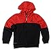 Nike Big Boys Jordan Therma-Fit Full Zip Hoodie (Medium, Black / Red)