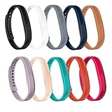 Bands for Fitbit Flex 2, Classic Fitness Replacement Accessories Wrist Band for 2016 Fit bit Flex2, Pack of 10, Small
