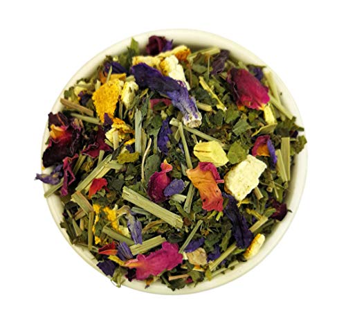 Basischer Kräutertee Lose 500g, Kräuter Tee Mischung mit Brennnessel Zitronengras Minze, Basentee Wellness-Tee, TeaClub… – Bild 5