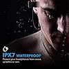 Bluetooth-Headphones-Yuanguo-IPX7-Waterproof-Wireless-Earphones-Stereo-Headset-CVC-60-7-9-hours-Playtime-for-Gym-Cycling-Sports-Travelling-Build-in-Microphone-for-Samsung-ETC-All-Smartphone Bluetooth Headphones, Yuanguo IPX7 Waterproof Wireless Earphones Stereo Headset, CVC 6.0, 7-9 hours Playtime for Gym…