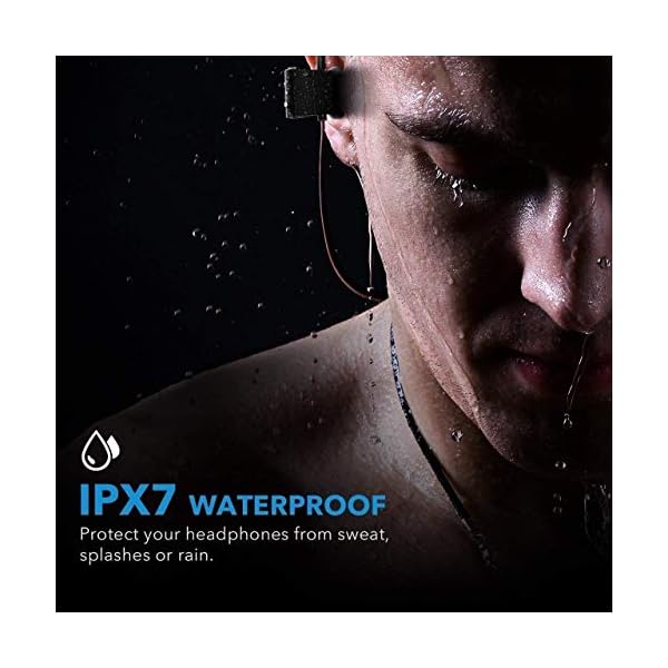 Bluetooth-Headphones-Yuanguo-IPX7-Waterproof-Wireless-Earphones-Stereo-Headset-CVC-60-7-9-hours-Playtime-for-Gym-Cycling-Sports-Travelling-Build-in-Microphone-for-Samsung-ETC-All-Smartphone Bluetooth Headphones, Yuanguo IPX7 Waterproof Wireless Earphones Stereo Headset, CVC 6.0, 7-9 hours Playtime for Gym…