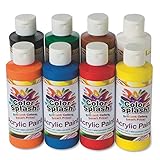 S&S Worldwide 8-oz. Color Splash! Acrylic Paint Assortment (set of 8)