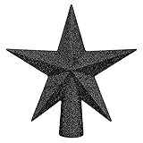 Aneco Glitter Mini Christmas Tree Topper