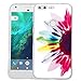 Google Pixel XL Case, Linkertech Slim Air Armor Thin Fit Silicone Gel Soft TPU Bumper Durable Flex and Easy Grip Protective Case for Google Pixel XL 2016 (Sunflower)