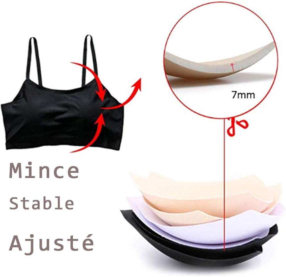 coussinet pour maillot de bain triangle