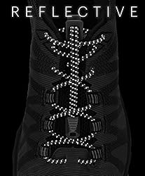 Nathan NS1171 Reflective Run Laces, Surf The Web