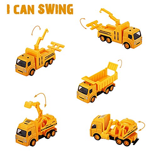 image for Pullback Construction Truck Toys Tuko Alloy Die-cast Construction Vehi