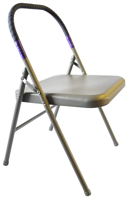 Amazon.com: Pune Yoga Iyengar chair-purple: Sports & Outdoors