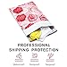 UCGOU Poly Mailers 6x9 Inch Red and Pink Roses Designer 100 Pack Patterned #1 Shipping Bags Mailing Envelopes Self Seal Waterproof and Tear Proof Boutique Postal Small Business for Jewelry and More