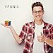 2x2 Cube, VFunix Eco-Friendly Plastics and Vivid Colors 2x2 Puzzle Cube, Stickered Edition