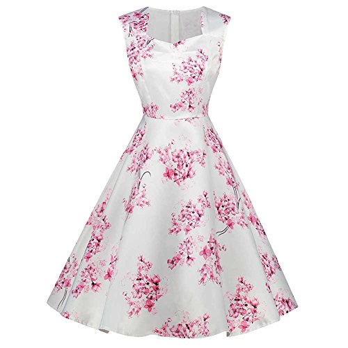 strapless open back dress Girls Princess Short Sleeve Ruffle Yellow Retro Beach Dress – Allmartdeal main image 1