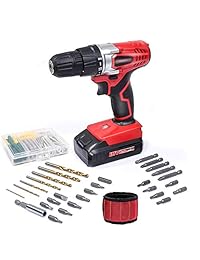 Lugar de trabajo 18 voltios 0 - 550 rpm 3 8 "Chuck sin llave Chuck inalámbrico Taladro