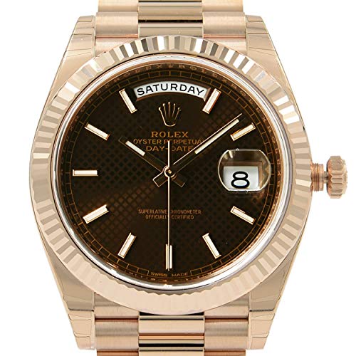 Rolex-Day-Date-40-Chocolate-Dial-18K-Everose-Gold-President-Automatic-Mens-Watch-228235CHSP