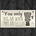 RED OCEAN Funny Toilet Bathroom Sign For Door Hanging Plaque For House Friendship Vintage Wall Gift