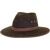 Outback Trading Company Men's 14905 Deer Hunter UPF 50 Waterproof Breathable Cotton Oilskin Outdoor Hat