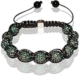 Buddha Bracelet Unisex & Adjustable In All Green (Item Includes Gift Box)