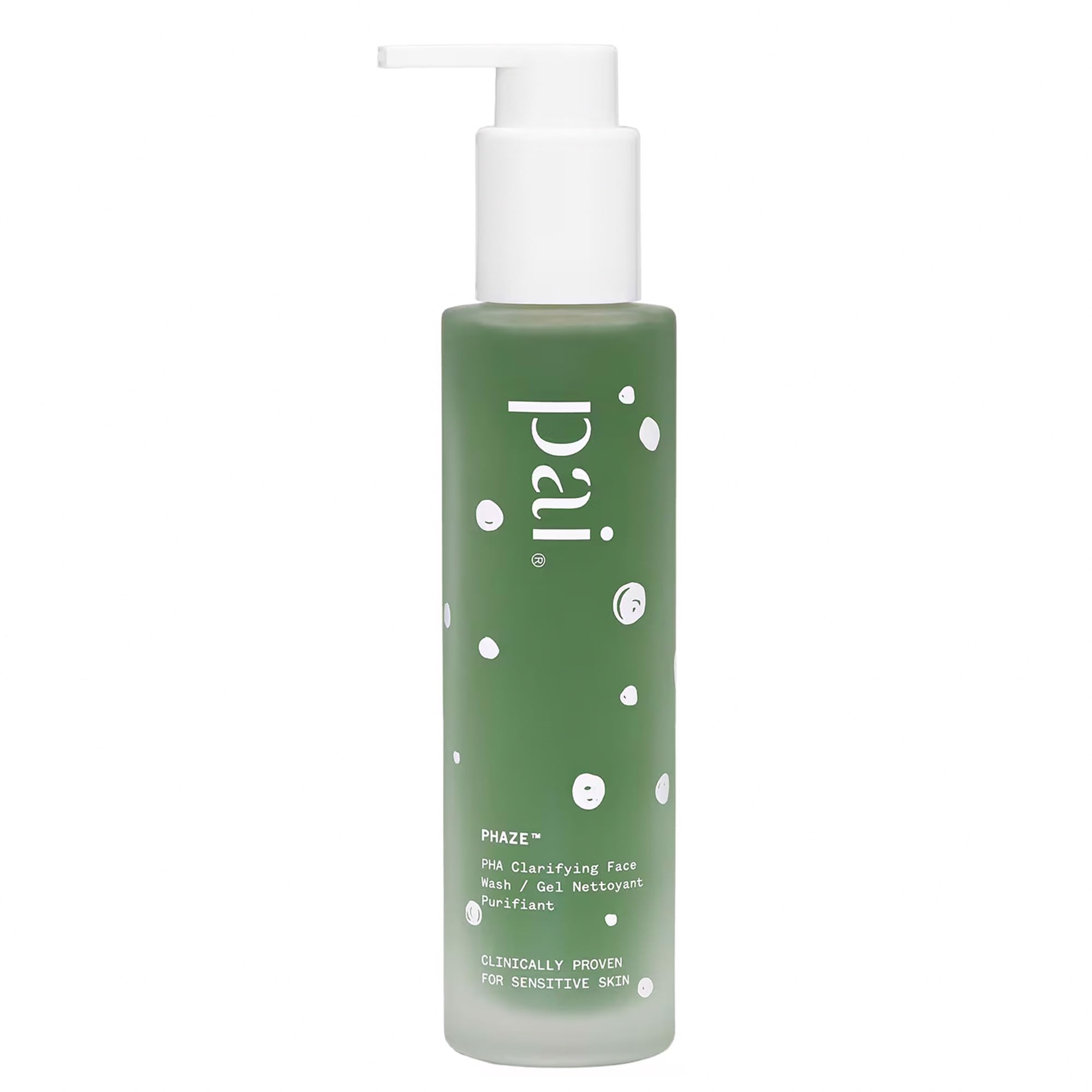 Pai Skincare Phaze Gel Cleanser 100ml, Face Wash for Oily & Combination Skin, Clarifying Foaming Face Wash with PHA & Prebiotic Inulin, Targets Blemishes & Breakouts, Vegan & Cruelty-Free