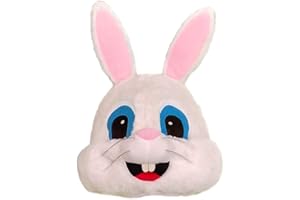 MatGui Easter Party Rabbit Costume Bunny Mascot Costume Adult Size Fancy Dress