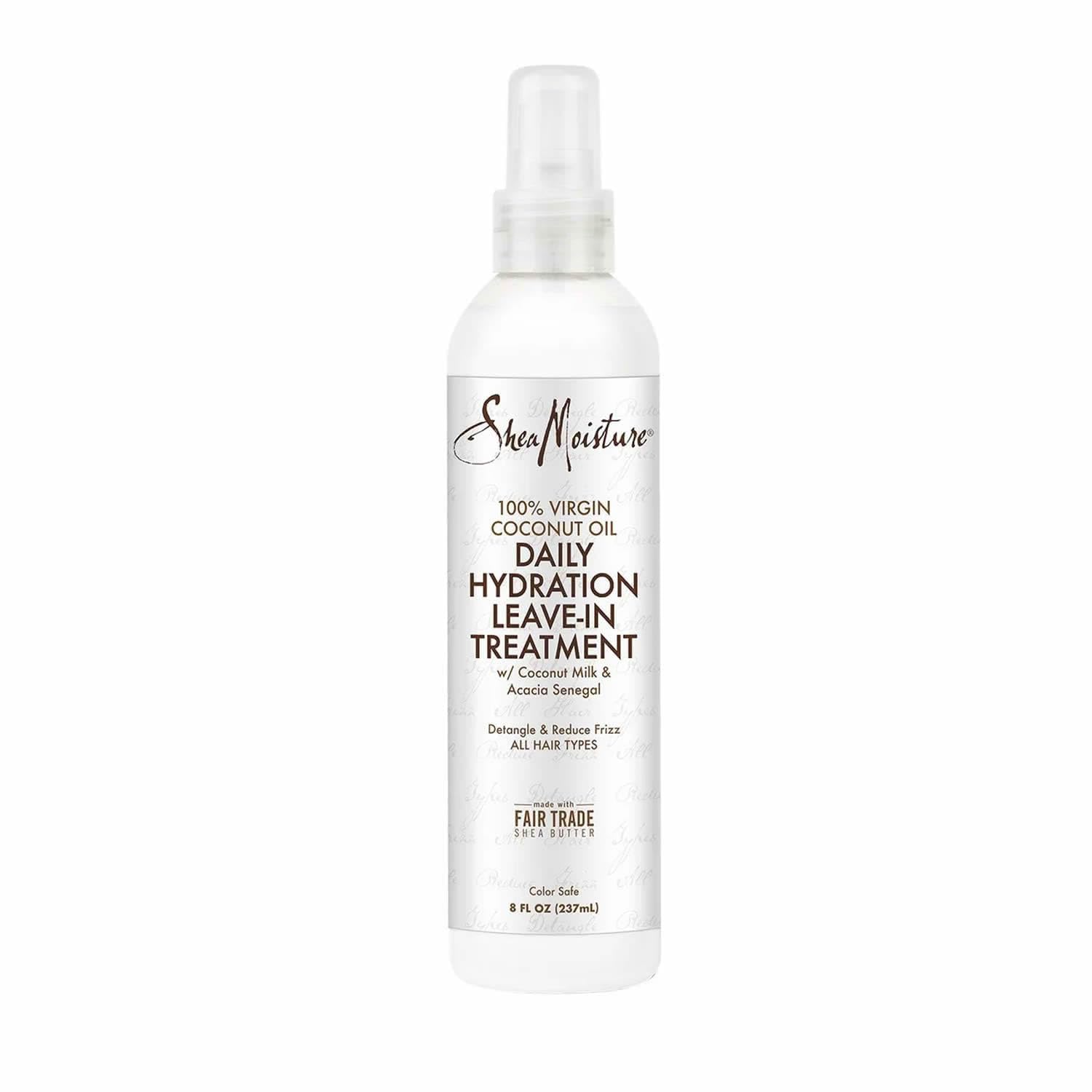Photo 1 of Shea Moisture 100 Percent Virgin Coconut Oil Leave-In Treatment, 8 Ounce