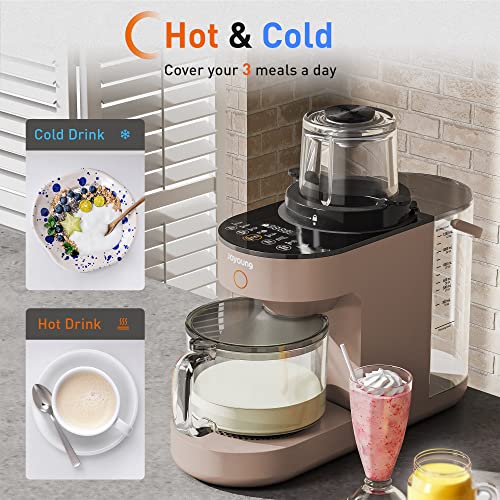 JOYOUNG Blender Fully Automatic, Soy Milk Maker, Glass Blender Cold And
