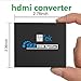 Hdmi Switch Splitter - 4K HDMI Cable Splitter 1 in 2 out HD Signal Splitter, 2 Ports Powered Hdmi Super Mini Splitter for Full HD 1080P with 3D Capability, Super FUN for HDTV, Game Consoles, PC & More
