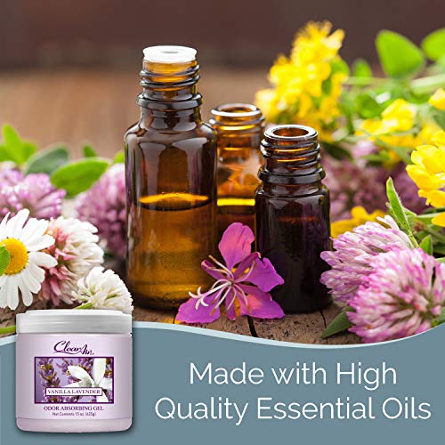 Clear Air Odor Absorber Gel Air Freshener & Odor Eliminator Made