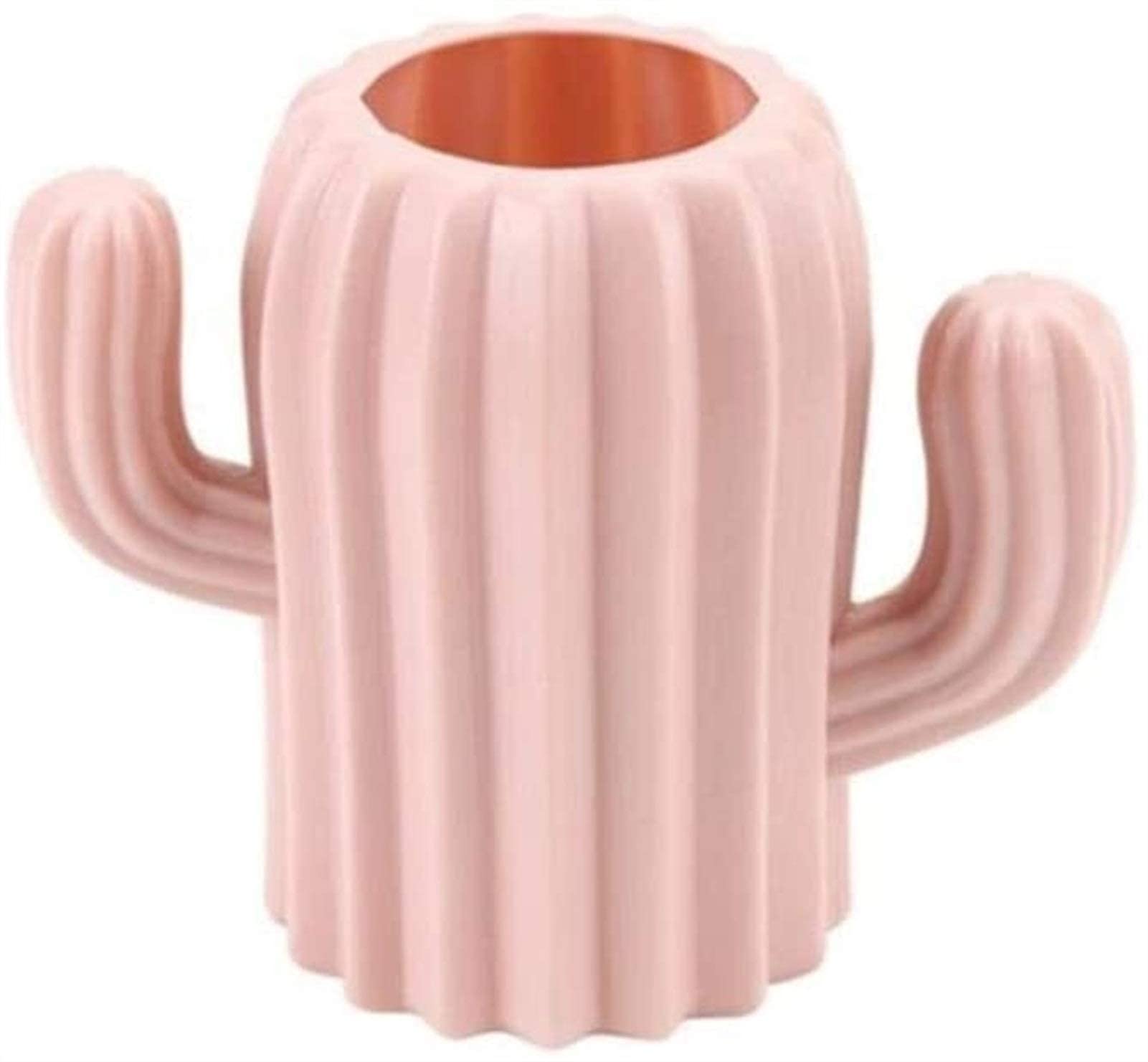 YLLAND Desktop Organizer Pencil Pen Holder Container Brush Pot Stationery Office 13.5x11.5cm (Color 