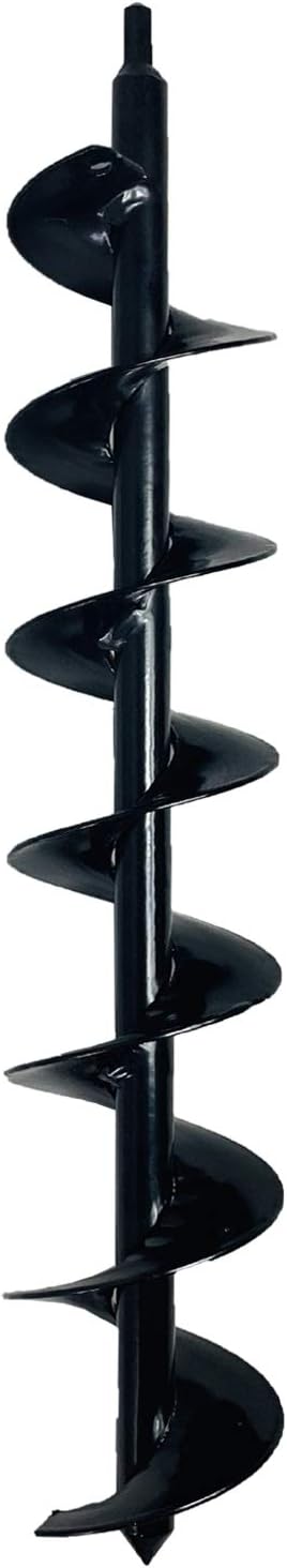 The Ashman 24 Inch Auger -It is Made of Heavy Duty Steel and Has a 24 Inch x 3.5