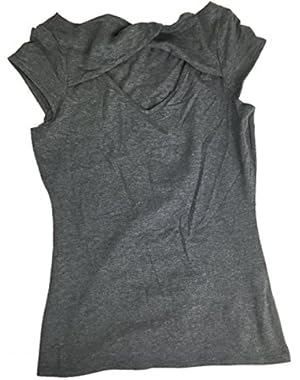 Women's Criss-Cross Keyhole Top