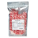 Nosh Pack Candy Stix Powder Straws - Red (Cherry) 1 LB. Bag