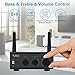 1Mii B08 Bluetooth Amplifier Receiver, HiFi Bluetooth 5.0 Audio Receiver Adapter aptX HD RCA/AUX/Opt/Coaxial Speakers 50W X 2 Bass&Treble Control for Home Stereo System (with Power Supply)thumb 3