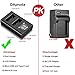OAproda 2 Pack NP-BX1 Battery and LCD Dual USB Charger for Sony NP-BX1/M8, Cyber-Shot DSC-RX100, HX80, RX100 III, HX350, RX100 RII, RX100 IV, RX100 VII, HX50V, HX90V, HX95, HX99, HX300, RX1