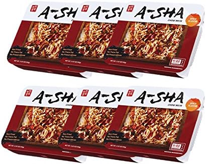 Asha instant ramen bowl (Spicy, 6 packs)