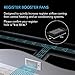 AC Infinity AIRTAP T6 Bronze, Register Booster Fan for 6” x 10” Register Holes, Improves Heating & Cooling Vents, Quiet 10-Speeds, Bluetooth App Control Data Alerts. ONLY FITS 6” x 10” DUCT OPENINGS