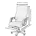 Office Chair Covers, My Decor Removable Cover Stretch Cushion Resilient Fabric Computer Chair/Desk Chair/Boss Chair/Rotating Chair/Executive Chair Cover, Large Size, Black