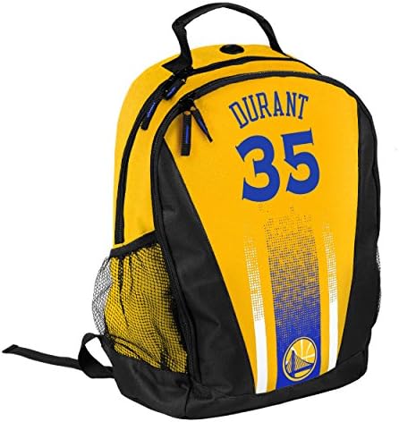 Golden State Warriors 2016 Stripe Prime Time Backpack School Gym Bag - Kevin Durant #35