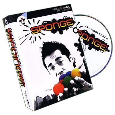 Magic DVD: Sponge (DVD and 4 Sponge Balls) by Jay Noblezada