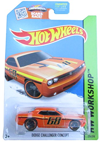 Hot Wheels 2015 HW Workshop Dodge Challenger Concept 234/250, Orange