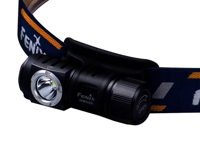 Stirnlampen Blue Flashlight Headband Flashlight, Black, Blue, aluminium