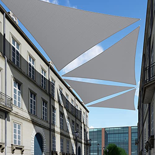TANG Sun Shade Sail Triangle Canopy Grey