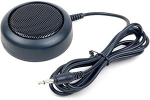 Gabil GSP-01 (1.5M/ 4.9ft) Mini Mobile Radio Speaker – Slim Design, Easy Installation, Clear and Loud Audio, 1W, 8 ohms