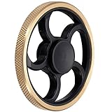 Fingertip Gyro Hand Spinner Fidget The Anti-Anxiety EDC Focus Toy for Kids & Adults (Veins edge)