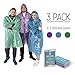 Rain Poncho - Rain Ponchos for Women Men Adults Teens - Disposable Rain Coat - Lightweight Rain Poncho - Emergency Rain Coat - Disposable Emergency Poncho - Rain Poncho Pack - Womens Mens Rain Poncho