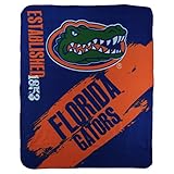 The Northwest Company NCAA Collegiate School Logo Fleece Blanket (Florida Gators)