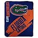The Northwest Company NCAA Collegiate School Logo Fleece Blanket (Florida Gators)