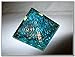Jet International Men's Exquisite A++ Feroza Blue Chakra Orgone Pyramid Crystal Gemstones Copper Metal Mix Rare Healing Positive Energy Tetrahedron Sacred Onyx Geometry Memory Concentration Meditation
