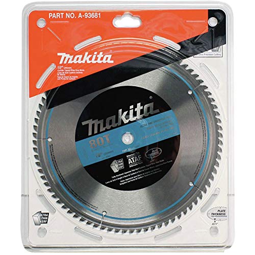 Makita A-93681 10-Inch 80 Tooth Micro Polished Mitersaw Blade Silver photo 3