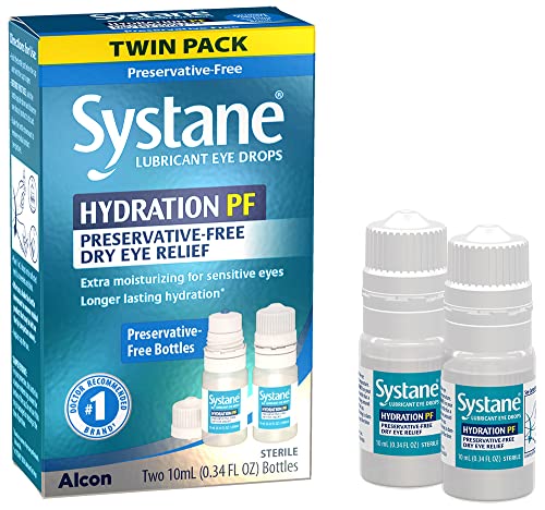 Systane Hydration Multi-Dose Preservative-Free Eye Drops Dry Eye Relief Twin Pack (2x10ml) Systane Hydration Multi-Dose Preservative-Free Eye Drops Dry Eye Relief Twin Pack (2x10ml)