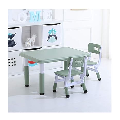 Amazon Com Zhaohui Kids Table And Chairs Set Adjustable